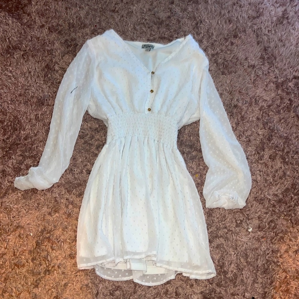 Shirt white dress